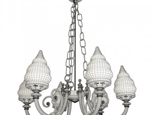 brass pendant lamp 3D Model