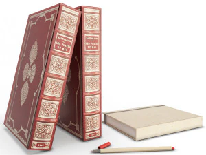 wooden decorative objects 3D Model