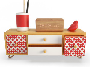 wooden decorative objects Model 3D