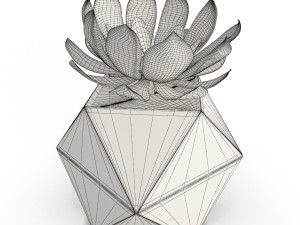 wooden decorative objects Model 3D