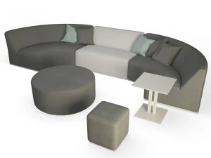 meble ogrodowe Divano Model 3D