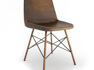 빈티지 의자 도리스 브레이드 3D 모델