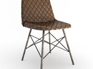 vintage chair doris diamond 3D Model
