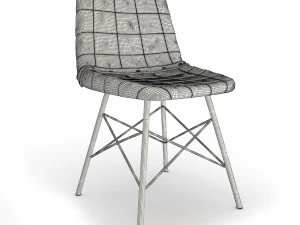 vintage chair doris square 3D Model