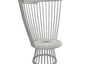 fan chair lounge 3Dモデル
