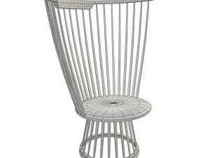 fan chair lounge 3D Model