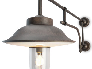 fiati industrial wall lamp 3D Модель