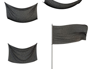 country flags 3D Model