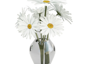 bouquet of flowers in vase Modèle 3D