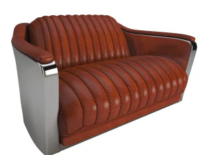 armchairs and sofas aviator 3D Model