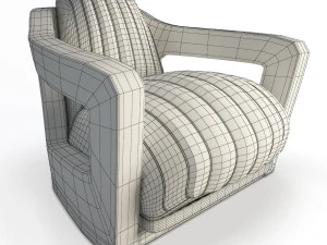 armchairs and sofas aviator 3D Model