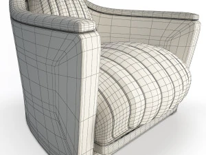 armchairs and sofas aviator 3D Model