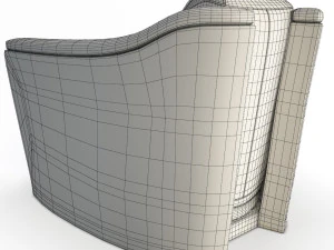 armchairs and sofas aviator 3D Model