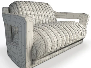 armchairs and sofas aviator 3D Model