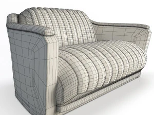 armchairs and sofas aviator 3D Model