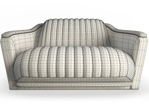 armchairs and sofas aviator 3D Model