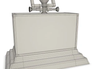 장식적인 물건 3D 모델