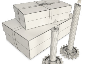 decorative objects Modello 3D