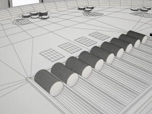 blackjack table casino Model 3D