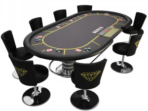 tavolo da poker Modello 3D