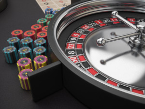 roulette table Modelo 3D