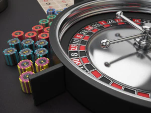 roulette table 3D Model