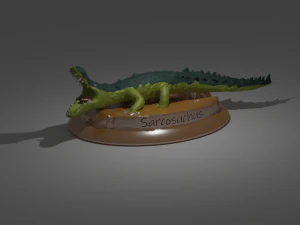 sarcosuchus imperator Modelo de impresión 3D