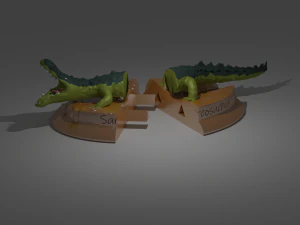 sarcosuchus imperator Modelo de impresión 3D