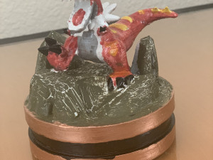 tyrantrum pokemon duel 3D 프린트 모델