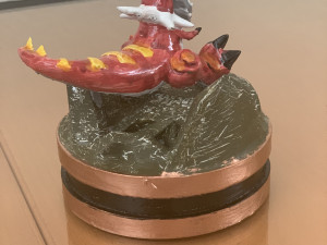 tyrantrum pokemon duel 3D 打印模型
