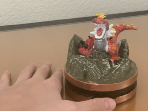 tyrantrum pokemon duel 3D 打印模型