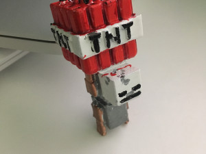tnt yeeter - minecraft 3D Print Model