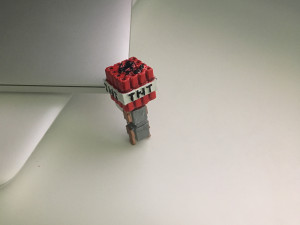 tnt yeeter - minecraft Modello di stampa 3D