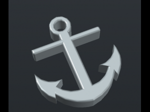 anchor 3D Print Model