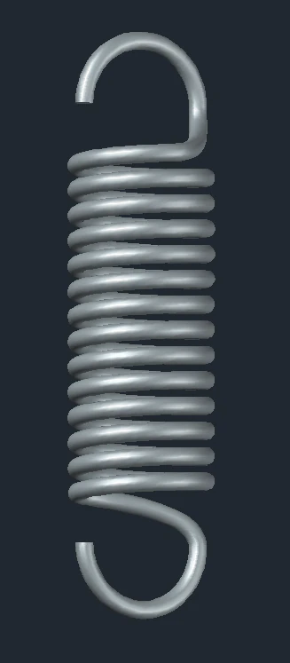 spring 3D Print Model .c4d .max .obj .3ds .fbx .stl .blend 