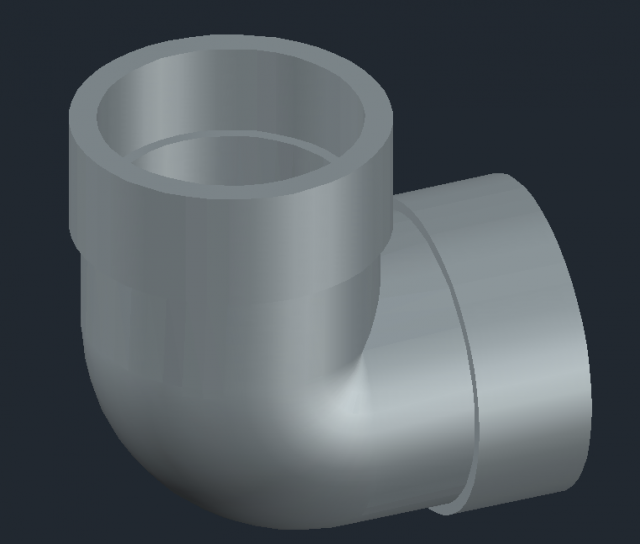 elbow pipe Modelo de Impressão 3D .c4d .max .obj .3ds .fbx .stl .blend 