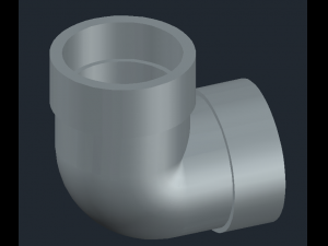 elbow pipe 3D Print Model
