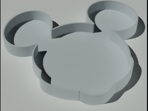 mickey mouse forms 3D Print Model