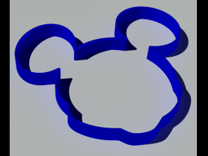 mickey mouse forms 3D Принт Модель