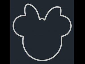 minnie mouse form 3D Print Model