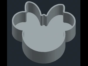 minnie mouse form 3D Print Model