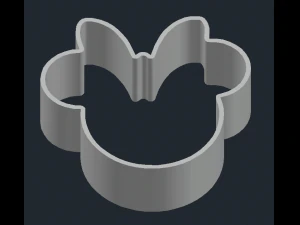 minnie mouse form 3D Print Model