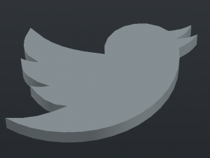 bird form Modèles 3D en vedette