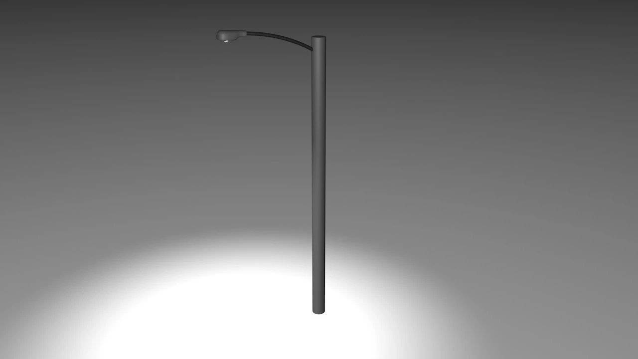 streetlight 3D Model .c4d .max .obj .3ds .fbx .stl .blend 
