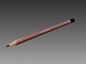 pencil Modèle 3D