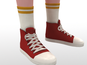 young woman rigged - 3D 모델