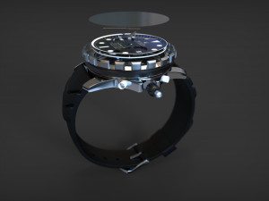 diving watch 3D 모델