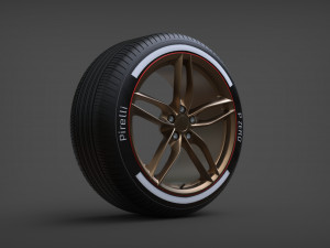wheel 3D Model