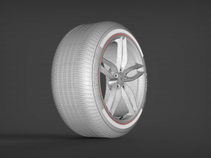 wheel Modèle 3D