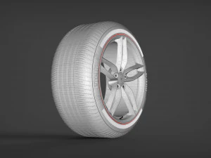 wheel 3D Model